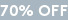 OUTLET 70%