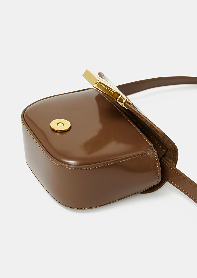 8 bis mini taupe leather bag Taupe color TARA JARMON US