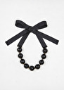 Bella black necklace Black TARA JARMON US