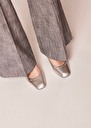 Katrina silver leather shoes Argent TARA JARMON US