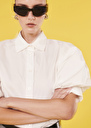 Calypso white poplin shirt White TARA JARMON US