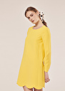 Ruoda yellow crepe dress Black, Burgundy, Green, Night, Yellow TARA JARMON US