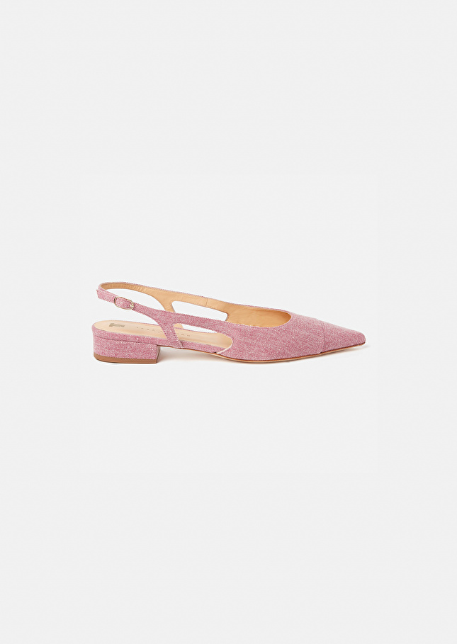 Katia pink denim pumps Blush TARA JARMON US