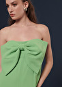 Cœur green crepe jumpsuit Craie, Green, Raspberry, Yellow TARA JARMON US