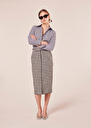 Justina black vichy skirt Black TARA JARMON US