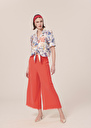 Positive coral crepe pants Coral TARA JARMON US