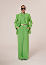 Pyla green crepe pants Green TARA JARMON US