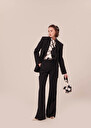 Primavera black cold wool pants Black, Green TARA JARMON US