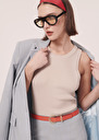 Pepite beige knit sweater Natural TARA JARMON US
