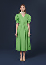 Ranya green crisp poplin dress Green TARA JARMON US