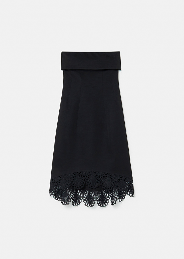 Roy black satin dress Black TARA JARMON US