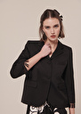 Valensole black satin jacket Black, Green TARA JARMON US