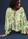 Verona green floral printed cape Green TARA JARMON US