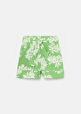 Shell green flower printed poplin shorts Green TARA JARMON US
