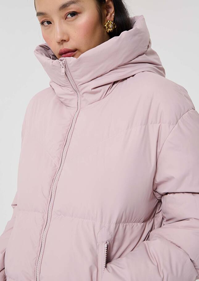 Old pink down jacket Dolores Old pink TARA JARMON US