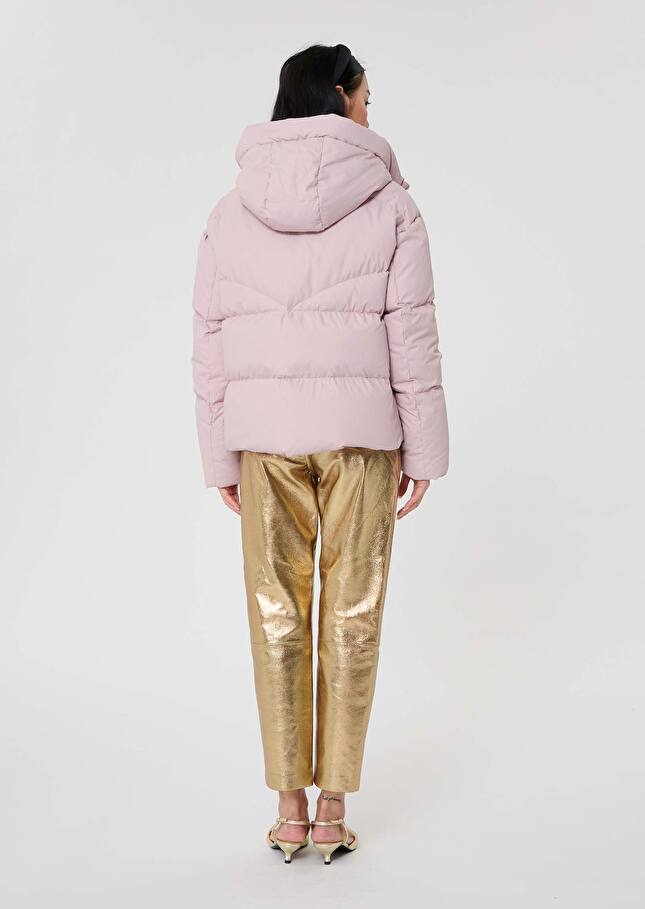 Old pink down jacket Dolores Old pink TARA JARMON US