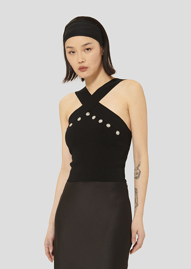 Black knit top Prana Black TARA JARMON US