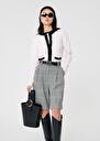 Ecru cardigan in merino wool Granville Off-white TARA JARMON US