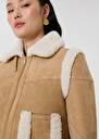 Brown sheepskin coat Muse Nut brown TARA JARMON US