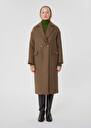 Brown wool coat Milo Nut brown TARA JARMON US