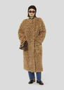 Brown sheepskin coat Marlon Nut brown TARA JARMON US