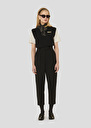 Black crêpe pants Paaso Black TARA JARMON US