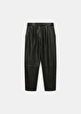 Black leather pants Paaso Black, Blush, Green, Night TARA JARMON US