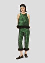 Green with graphic print pants Presley Green TARA JARMON US