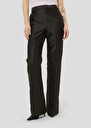 Black satin pants Pitt Black TARA JARMON US