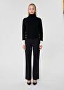 Black wool sweater Prague Black TARA JARMON US