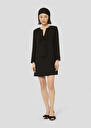 Black crepe dress Rhonda Black TARA JARMON US