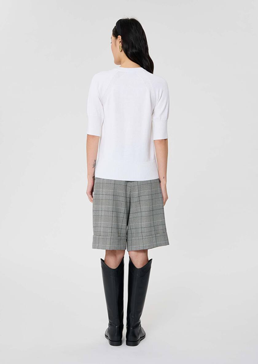 Ecru wool sweater Pastelle Off-white TARA JARMON US