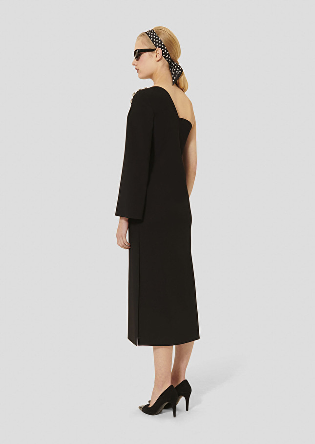 Black crepe dress Renée Black TARA JARMON US
