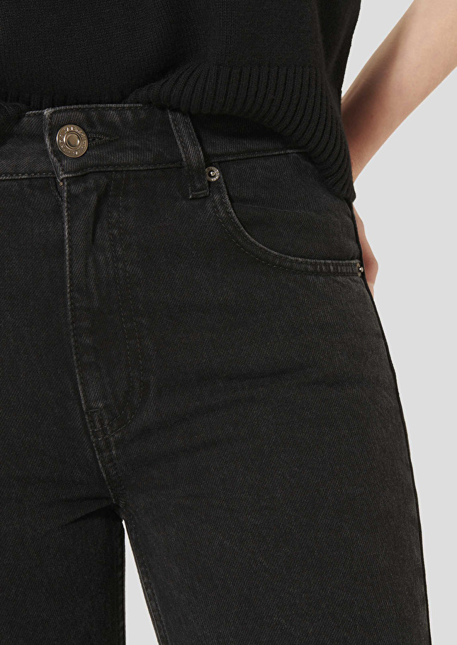 Black denim jeans Josh Charcoal TARA JARMON US
