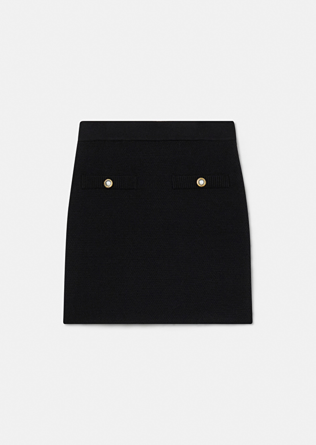 Black knitted skirt Jelka Charcoal TARA JARMON US