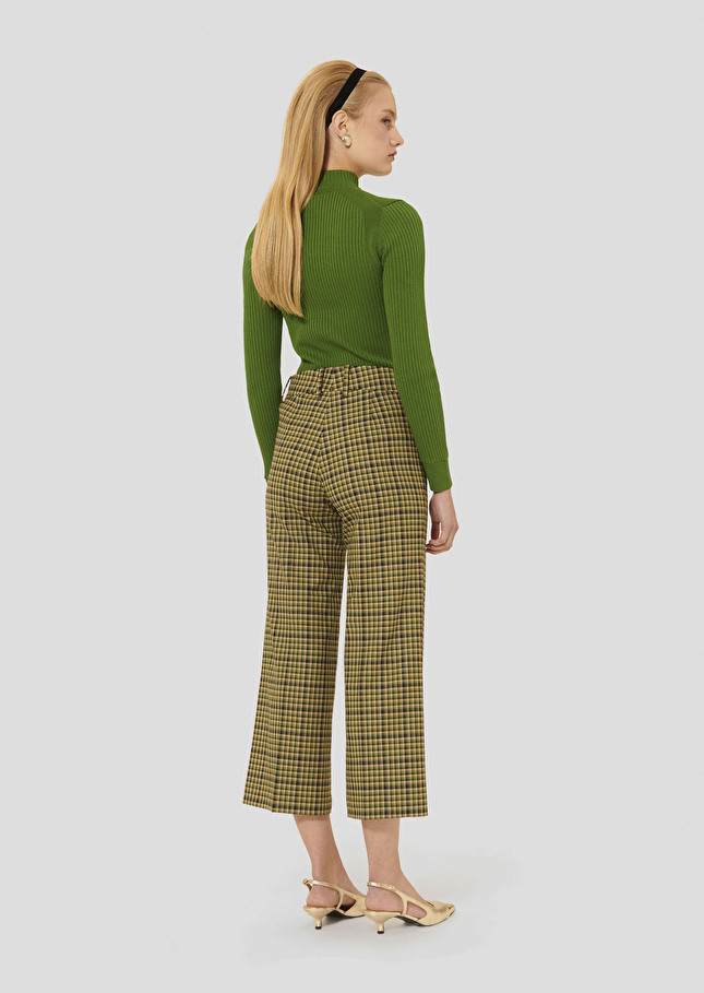 Green tartan pants Penelope Cactus TARA JARMON US
