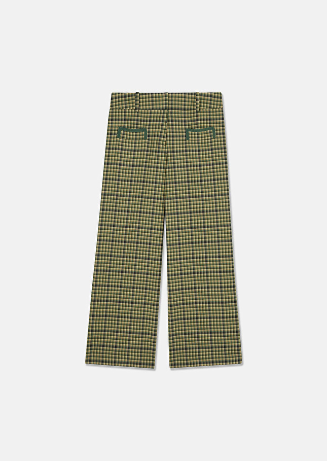 Green tartan pants Penelope Cactus TARA JARMON US