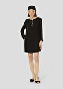 Black crepe dress Rosario Black TARA JARMON US