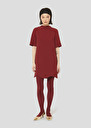 Burgundy double canvas dress Rayme Burgundy, Night TARA JARMON US