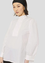 White poplin top Tidore White TARA JARMON US