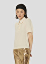 Ecru crepe top Tonino Off-white TARA JARMON US