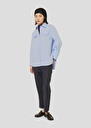 Light blue poplin shirt Carlotta Horizon TARA JARMON US