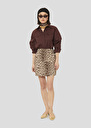 Burgundy poplin shirt Carlotta Fig, Horizon TARA JARMON US