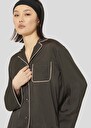 Black polka-dot shirt Calvi Charcoal TARA JARMON US