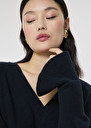 Burgundy wool gloves Alma Cactus, Night TARA JARMON US