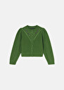 Green merino wool cardigan Gustave Cactus TARA JARMON US
