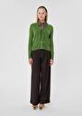 Green wool cardigan Germain Cactus TARA JARMON US