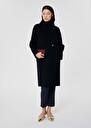 Midnight blue double-faced coat Mafalda Night TARA JARMON US