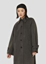 Grey double-faced coat Marly Grey TARA JARMON US