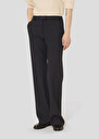 Midnight blue flannel pants Primero Night TARA JARMON US